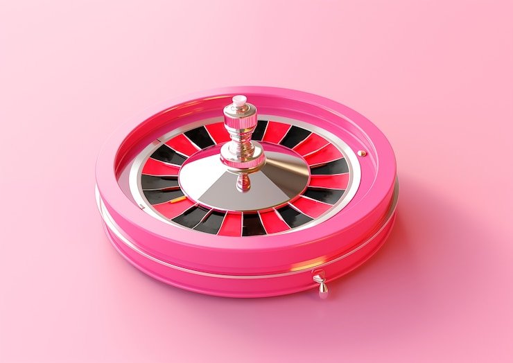 Meja roulette live dengan dealer profesional di studio modaljitu
